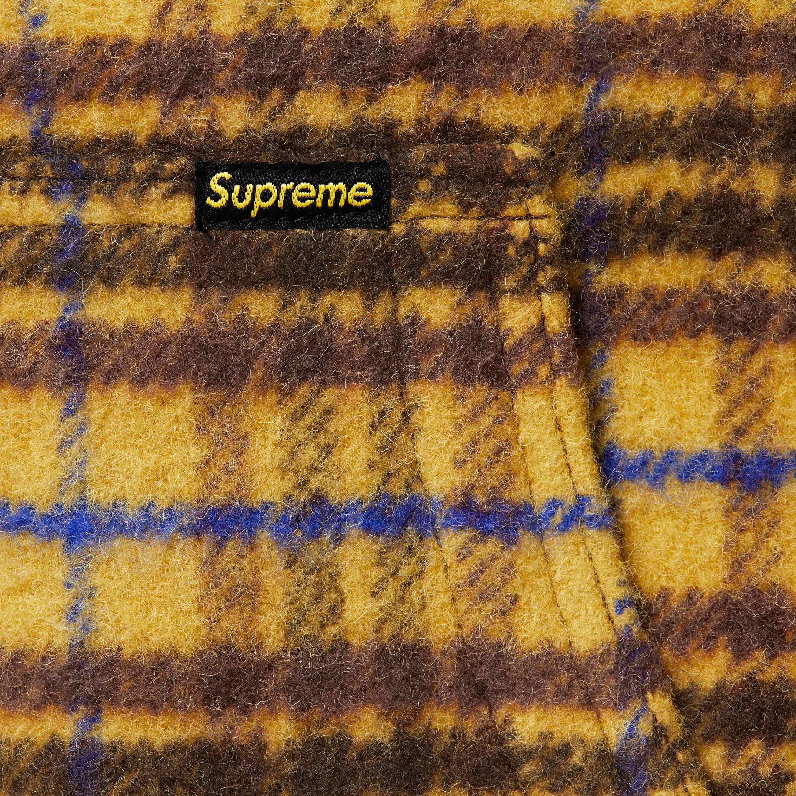 Plaid Wool Hooded Work Jacket view 15